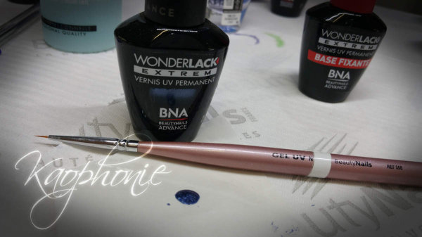 French au vernis permanent sur ongles courts ^^