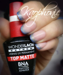 French au vernis permanent sur ongles courts ^^